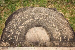 Moon Stone In Polonnaruwa