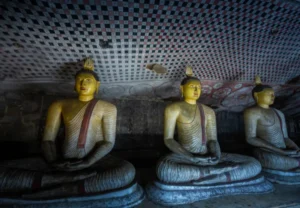 Dambulla cave temple in Dambulla, Sri Lanka - a popular destination for Package Tours to Sri Lanka