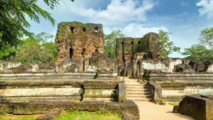 Royal Palace of King Parakramabahu in the world heritage city Polonnaruwa Sri Lanka